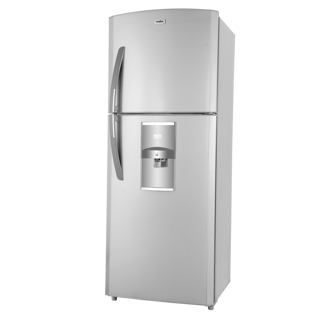 Refrigerador 14 pies color silver modelo RME1436YMXS0 marca Mabe