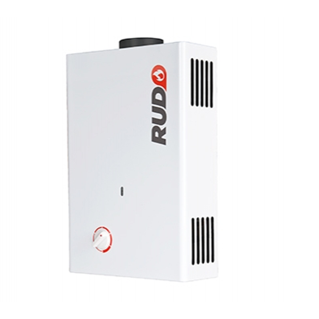 Calentador de agua instantaneo termostatico RI-05 E en LP de 5 lts/min marca Rufo código 50307060031