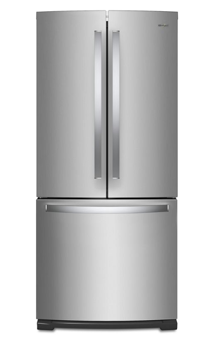 Refrigerador 20 pies French Door acero inoxidable modelo MWRF140SWHM marca Whirlpool