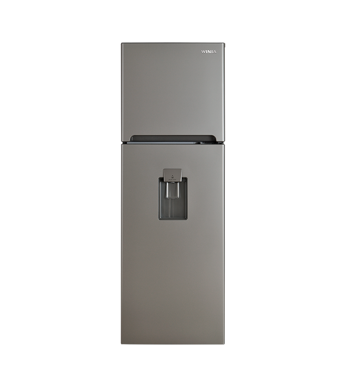 Refrigerador 9 pies silver modelo DFR-25210GMDX marca Winia