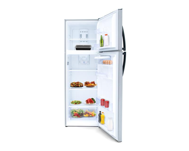Refrigerador 11 pies con despachador de agua color grafito modelo RMA1130JMFE0 marca Mabe