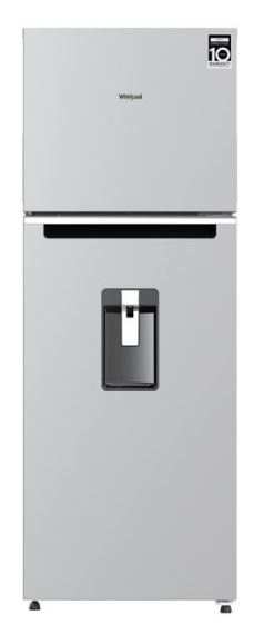Refrigerador 13 pies 2 puertas color gris acero modelo WT1333K marca Whirlpool