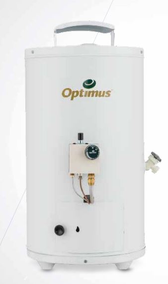 Calentador de agua de paso ODP-09 en GN de 9 lts/min marca Optimus código 50204030072